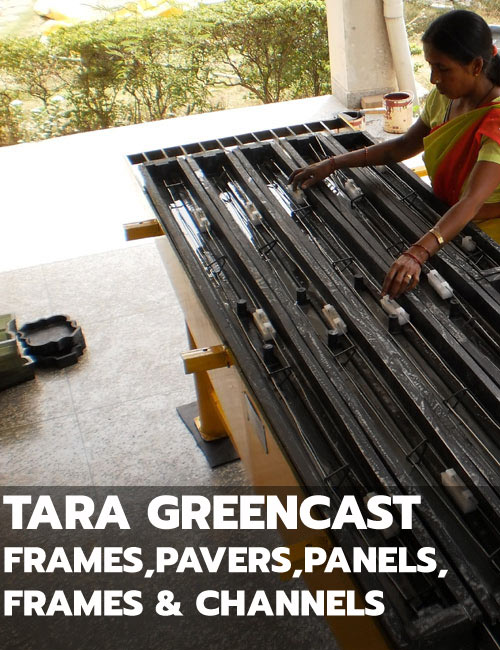 Green Cast Frames, Floor Panels, Pavers
